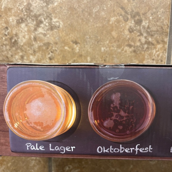 NIB Chalkboard Beer Flight by BLKSMITH - Picture 7 of 9